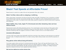 Tablet Screenshot of blazeconnect.net